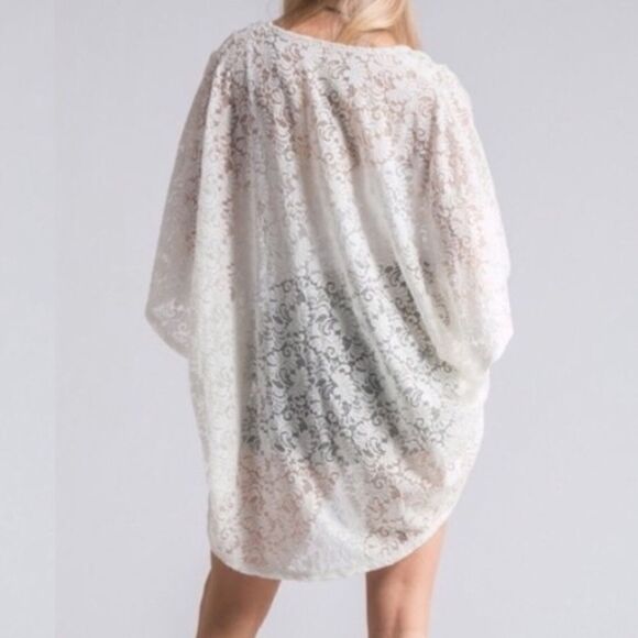 Paisley  Lace‎  Kimono - Picture 5 of 7